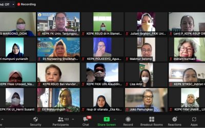 Firrec sebagai host Sarasehan Komisi Etik Penelitian 11 Desember 2021