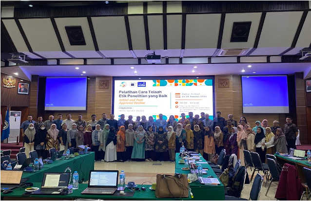 Workshop Cara Telaah Etik Penelitian yang Baik Initial and Post Approval Review Kerjasama FIRREC & UNISBA  24 -26 Jan 2024